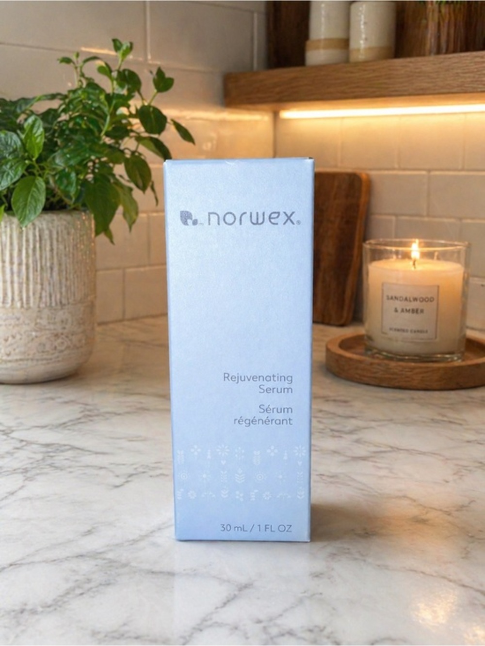 Norwex Rejuvenating Serum | Hydrating Anti-Aging Skincare | 30 mL / 1 fl oz